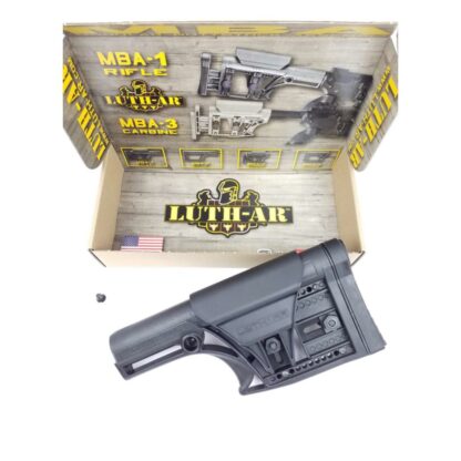 Luth AR MBA-1 RFL/FXD AR15 Stock Modular Buttstock Assembly MBA-1